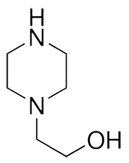 2-hydroxy-ethyl-piperazine-hep-structure