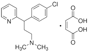 chlorpheniramine-maleate-usp-structure