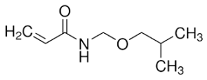 n-isobutoxymethyl-acrylamide-structure